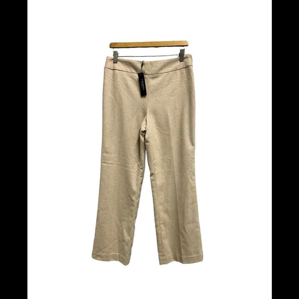 Talbots Wool Blend Classic Side Zip Pant Women size 10 p